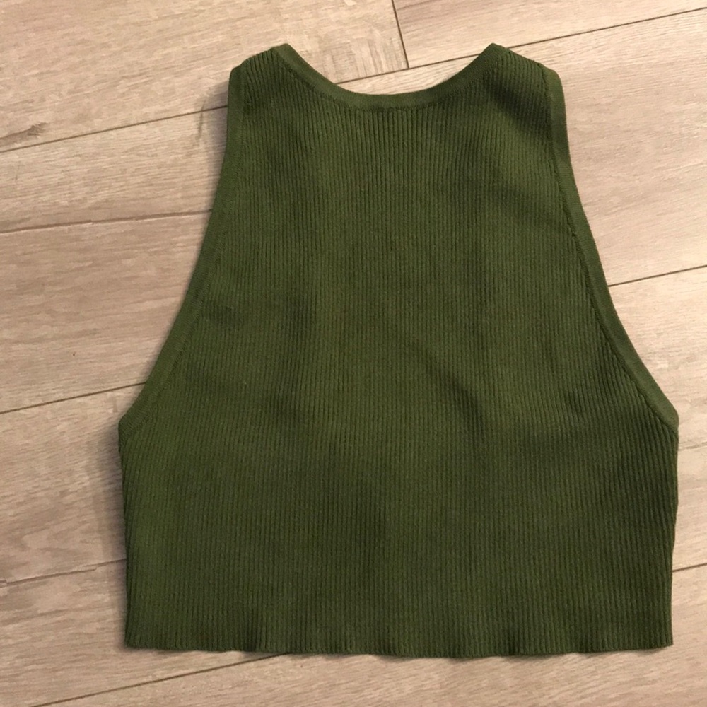 WINDSOR CROP WITH LOW BACK